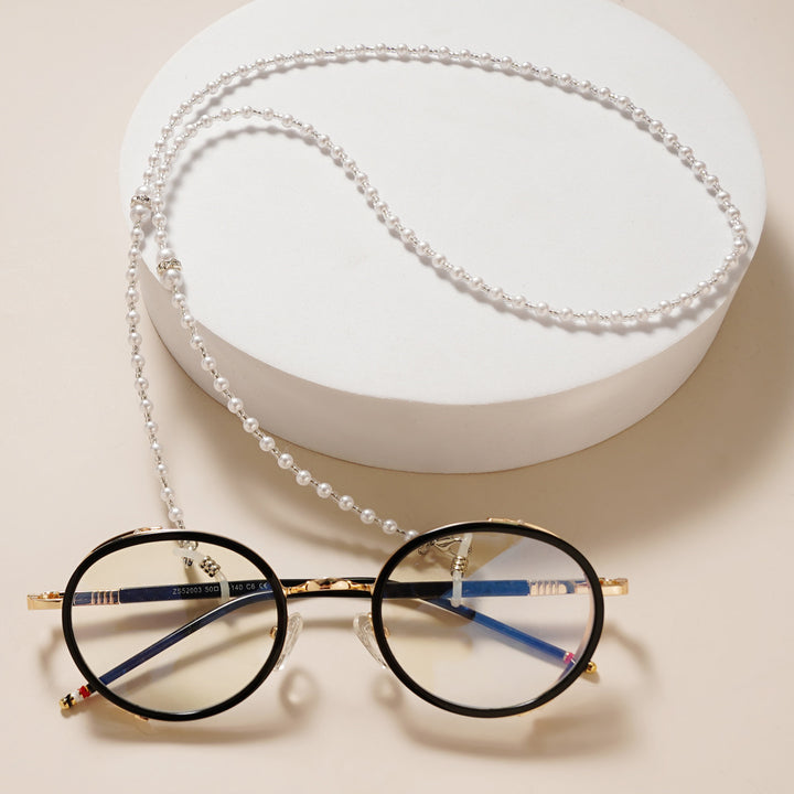 Elegant Pearl Beaded Eyewear Chain Bowlift