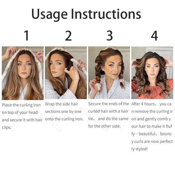 Heatless Hair Curler