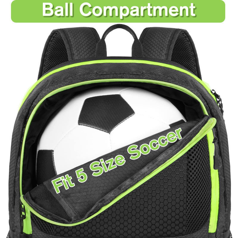 Sporty Backpack with Integrated Compartments Bowlift