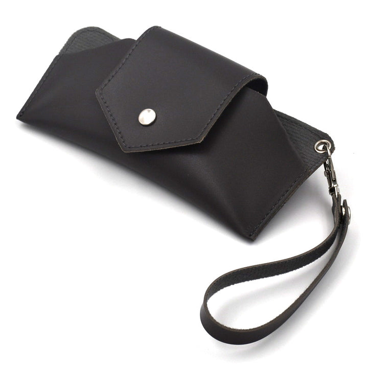 Stylish Leather Eyeglass Case Bowlift