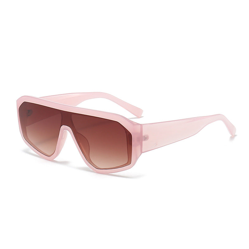 Men's Futuristic Oversized Shield Sunglasses Bowlift
