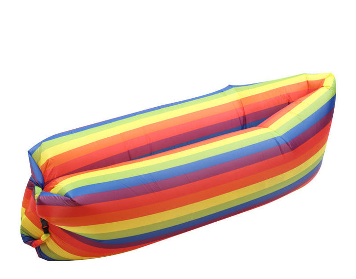 inflatable outdoor air lounger with heavy-duty oxford fabric and rapid-fill valve Bowlift