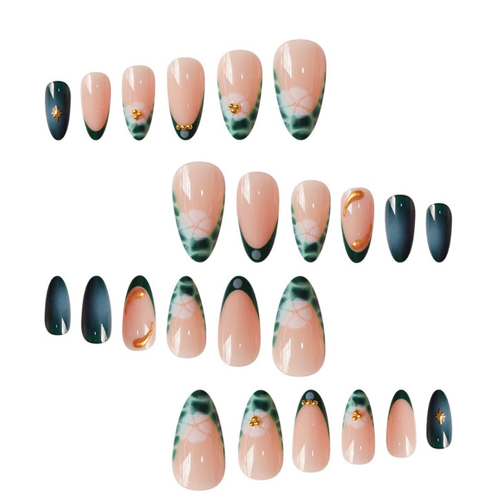 Stylish Artistic Gel Nail Design Bowlift