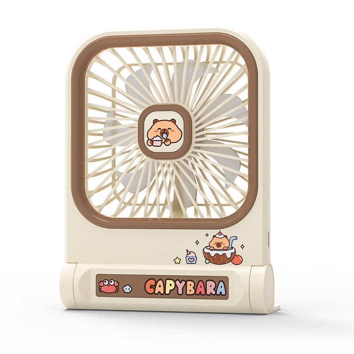 Women's portable mini handheld fan with creative animal design Bowlift