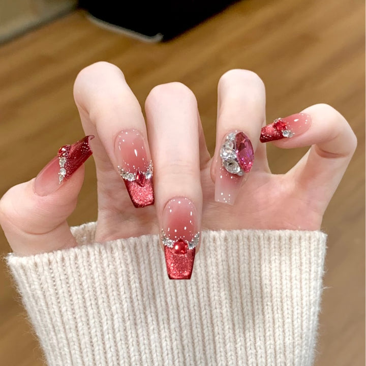 Glamorous Decorative Press-On Nails Bowlift