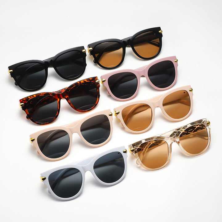 Women's designer sunglasses with innovative, detailed frame Bowlift