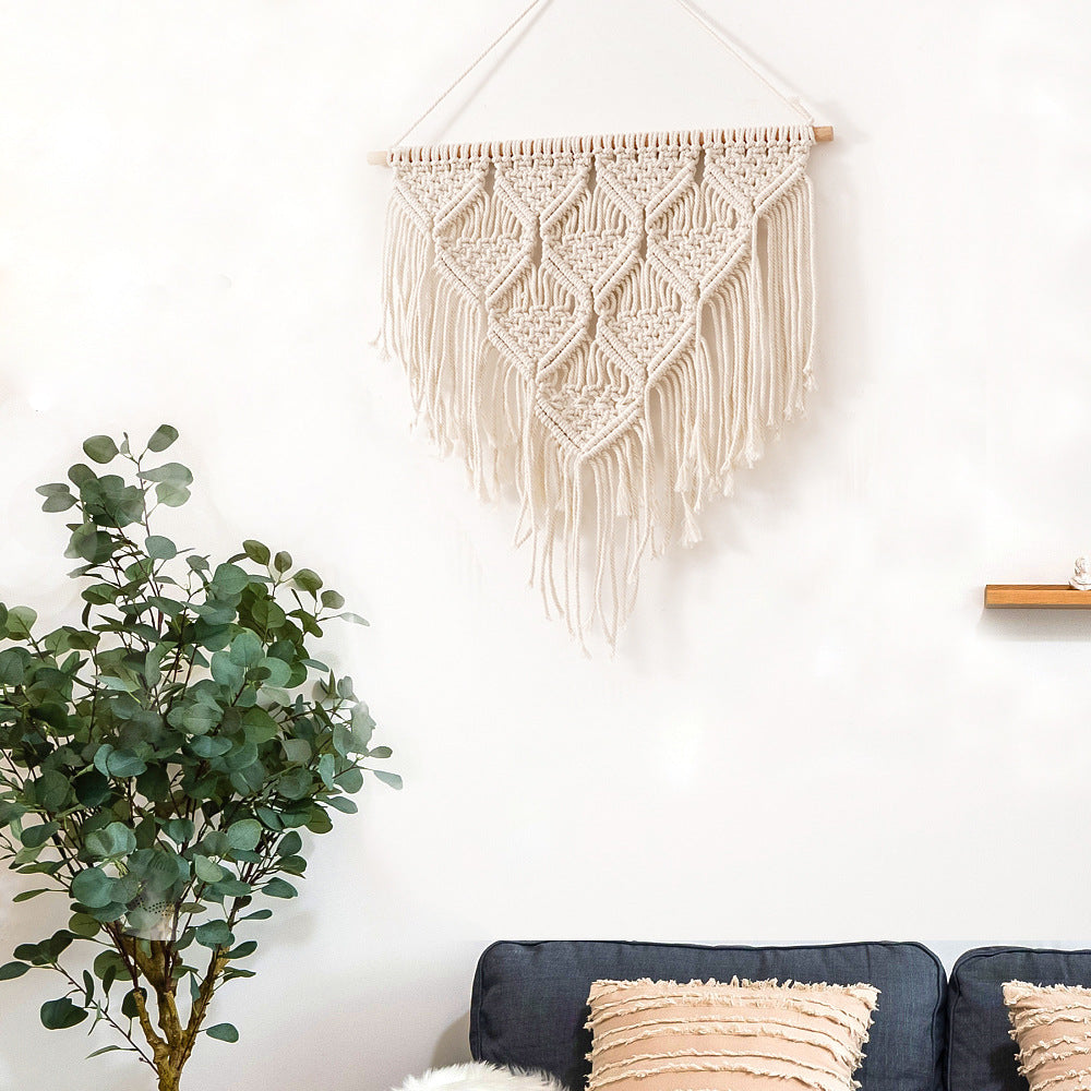 Decorative Macrame Wall Hanging Art Bowlift