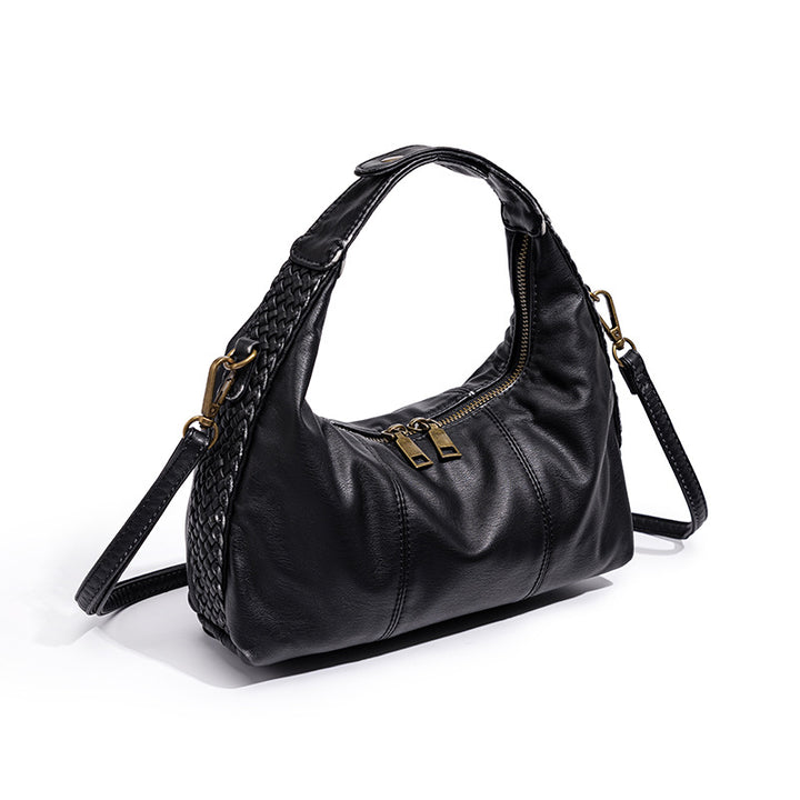 Stylish Leather Crossbody Bag Bowlift
