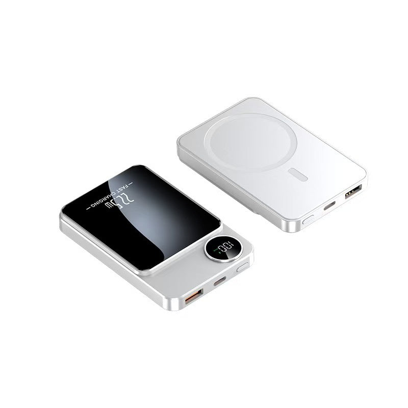 Powerbank with Fast Wireless Charger and LCD Display Bowlift