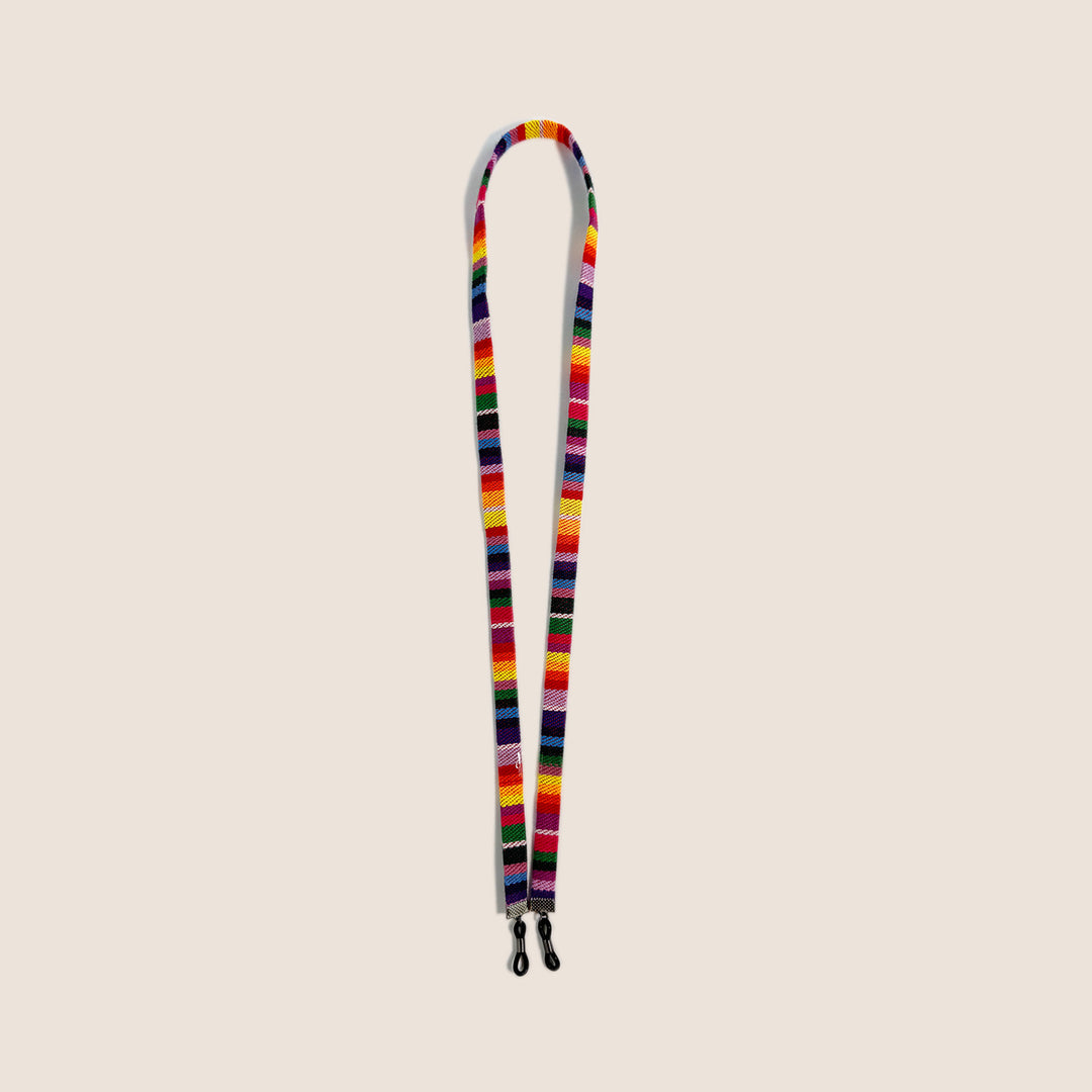 Artistic Patterned Eyewear Retainer Bowlift