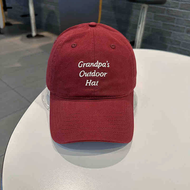 Unisex Adjustable Embroidered Outdoor Cap Bowlift