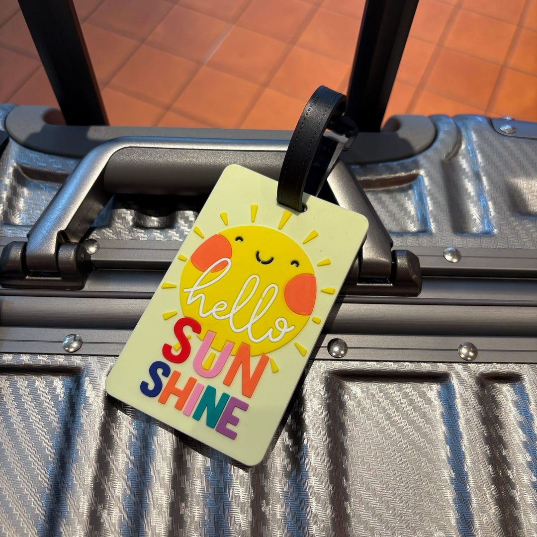 Stylish Silicone Travel Luggage Tag Bowlift