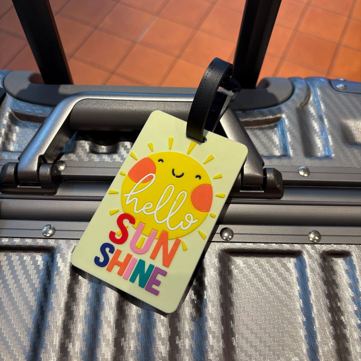 Stylish Silicone Travel Luggage Tag Bowlift