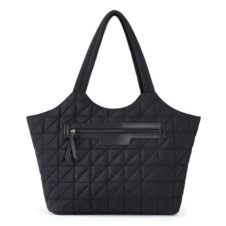 Padded handbag with textured design Bowlift