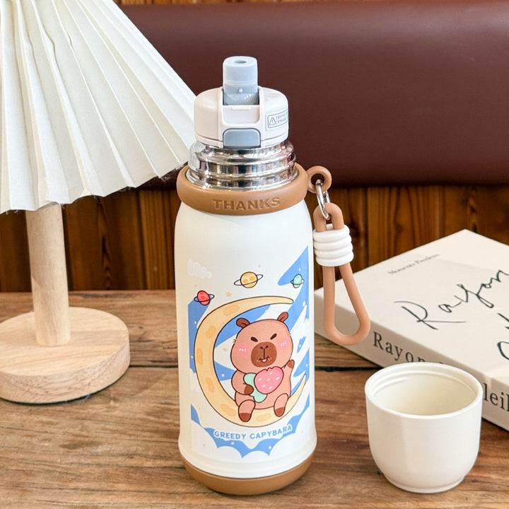 Women Insulated Drinking Bottle with Animal Motif Bowlift 1781628587