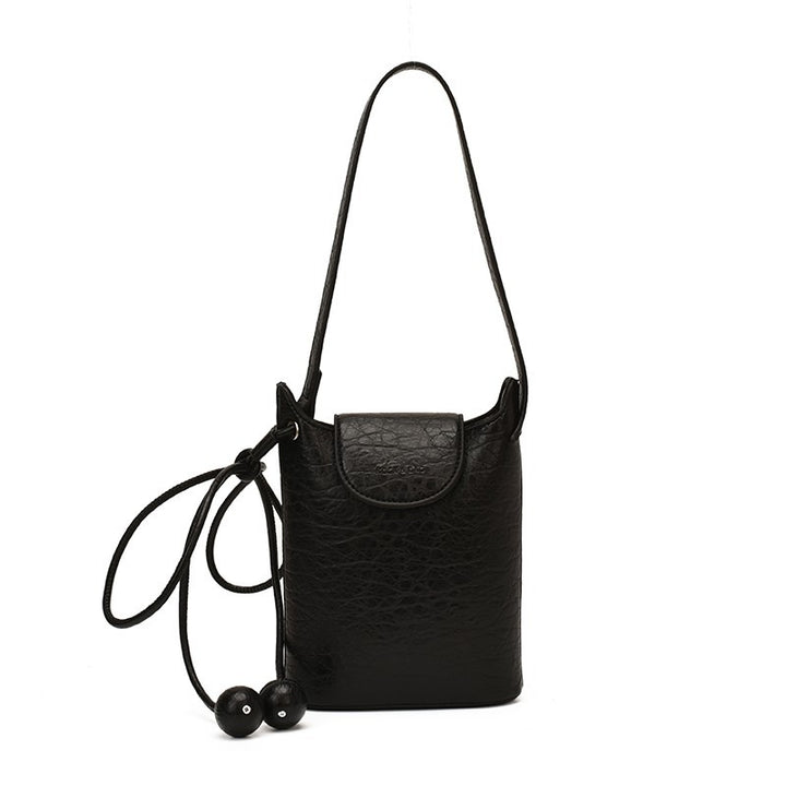 WoModern Textured Mini Crossbody Bag Bowlift