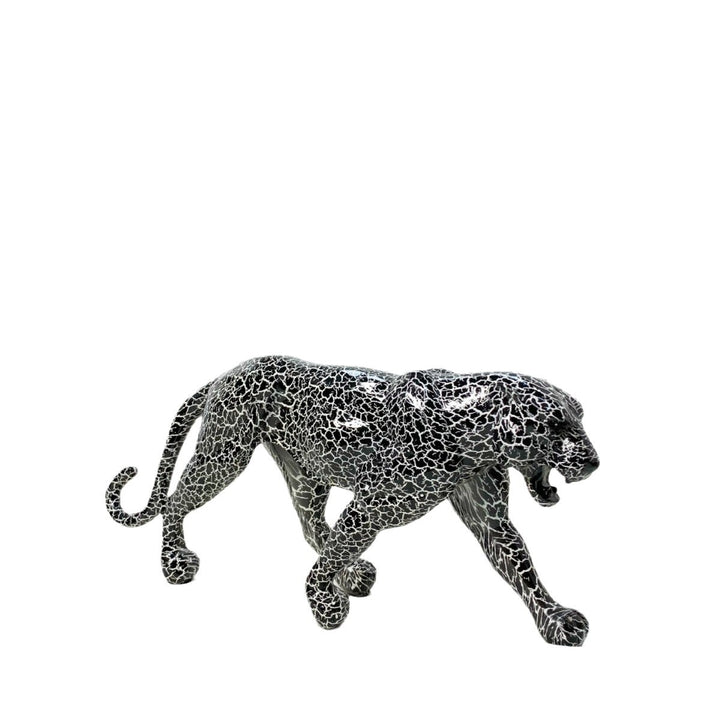 Decorative Jaguar Figurine Bowlift