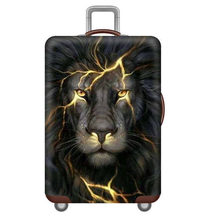 Unisex Hard-shell Travel Suitcase with Funny Panda Design Bowlift