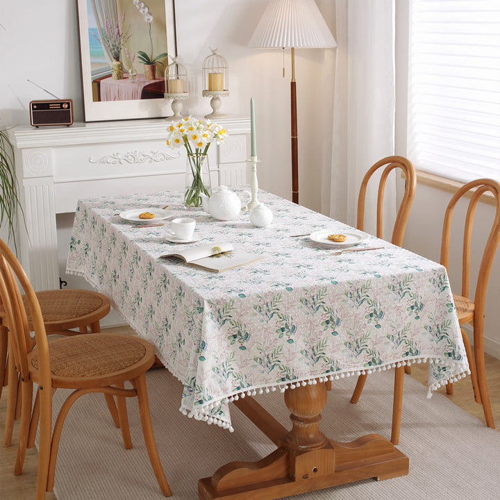 Floral Printed Tablecloth