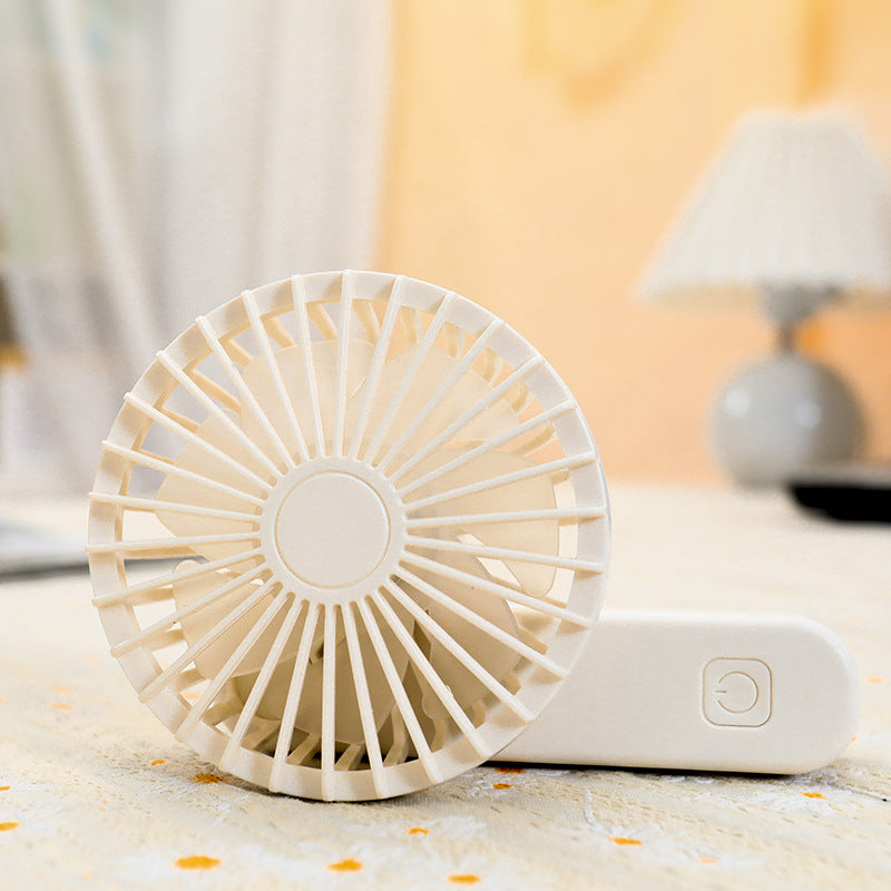 Portable USB Hand Fan with Ergonomic Design and Multi-Speed Control Bowlift