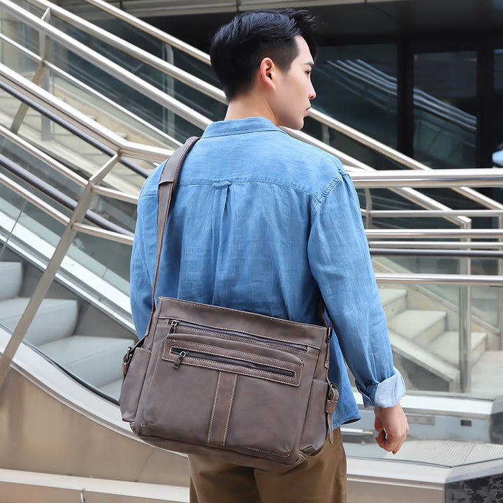 Shoulder bag with multiple compartments Bowlift
