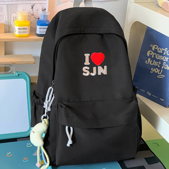 Embroidered Graphic Backpack Bowlift