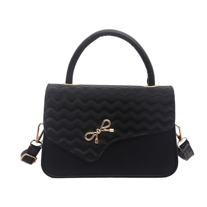 WoChic Textured Handheld Satchel Bag Bowlift
