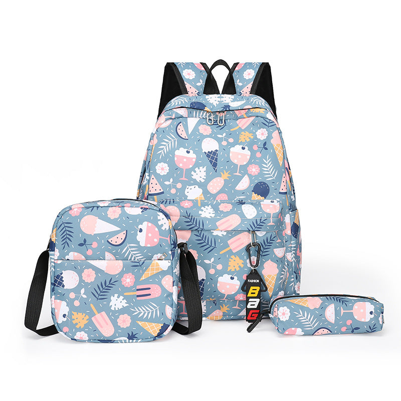 Backpack set with practical shoulder bag and pencil case Bowlift