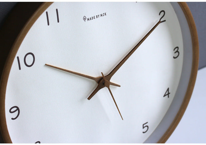 BowLift | TimberClock - Solid Wood Analog Clock