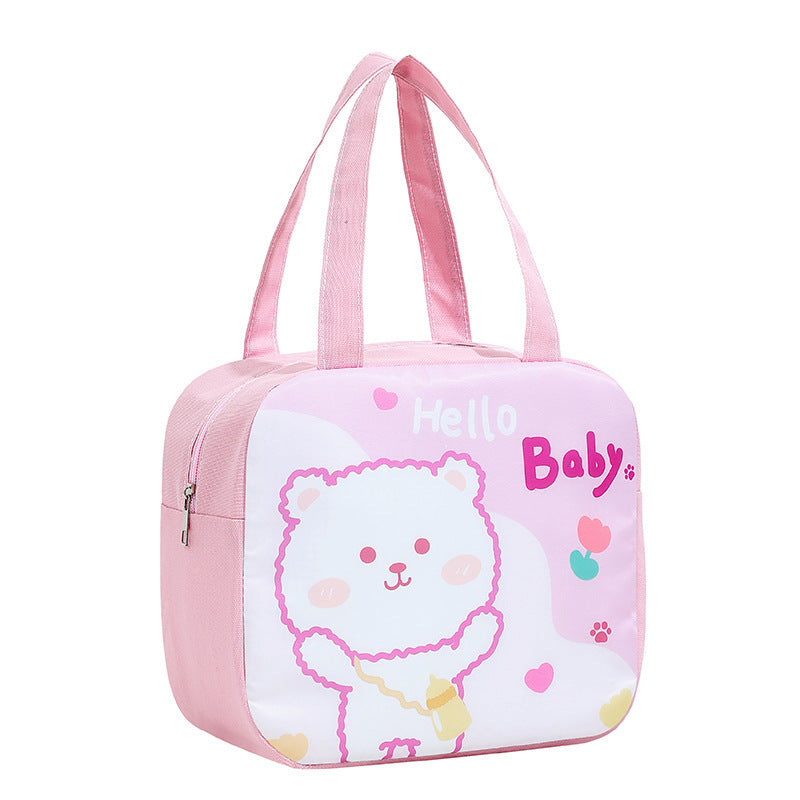 Cute Animal-Themed Insulated Lunch Bag