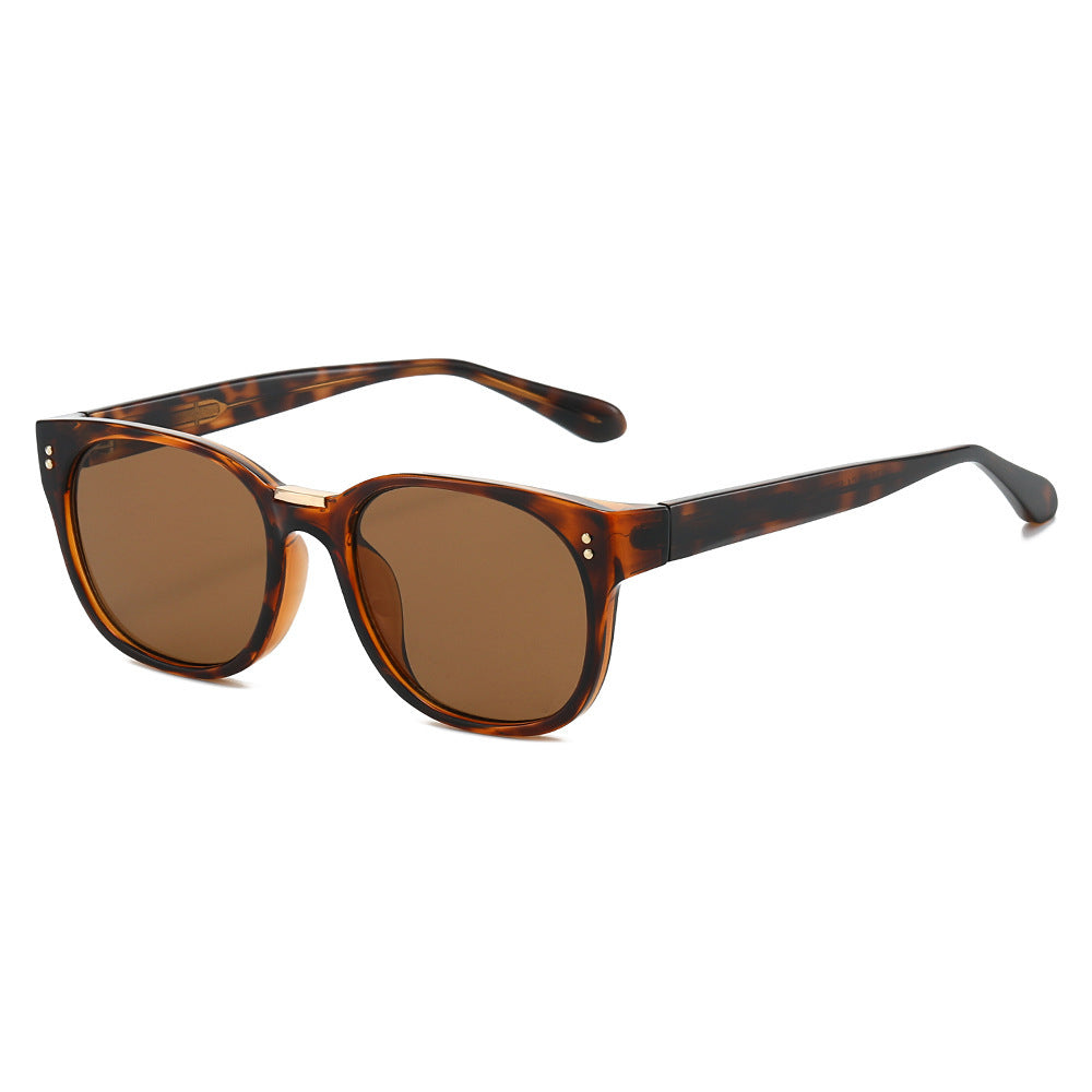 Women's fashionable sunglasses with transparent frame and elegant details Bowlift