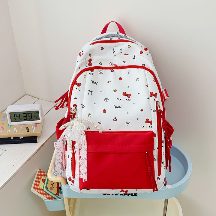 Leisure backpack with charming design and practical compartments Bowlift