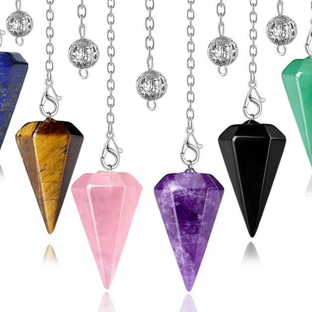 Elegant Crystal Pendulum Necklace Bowlift