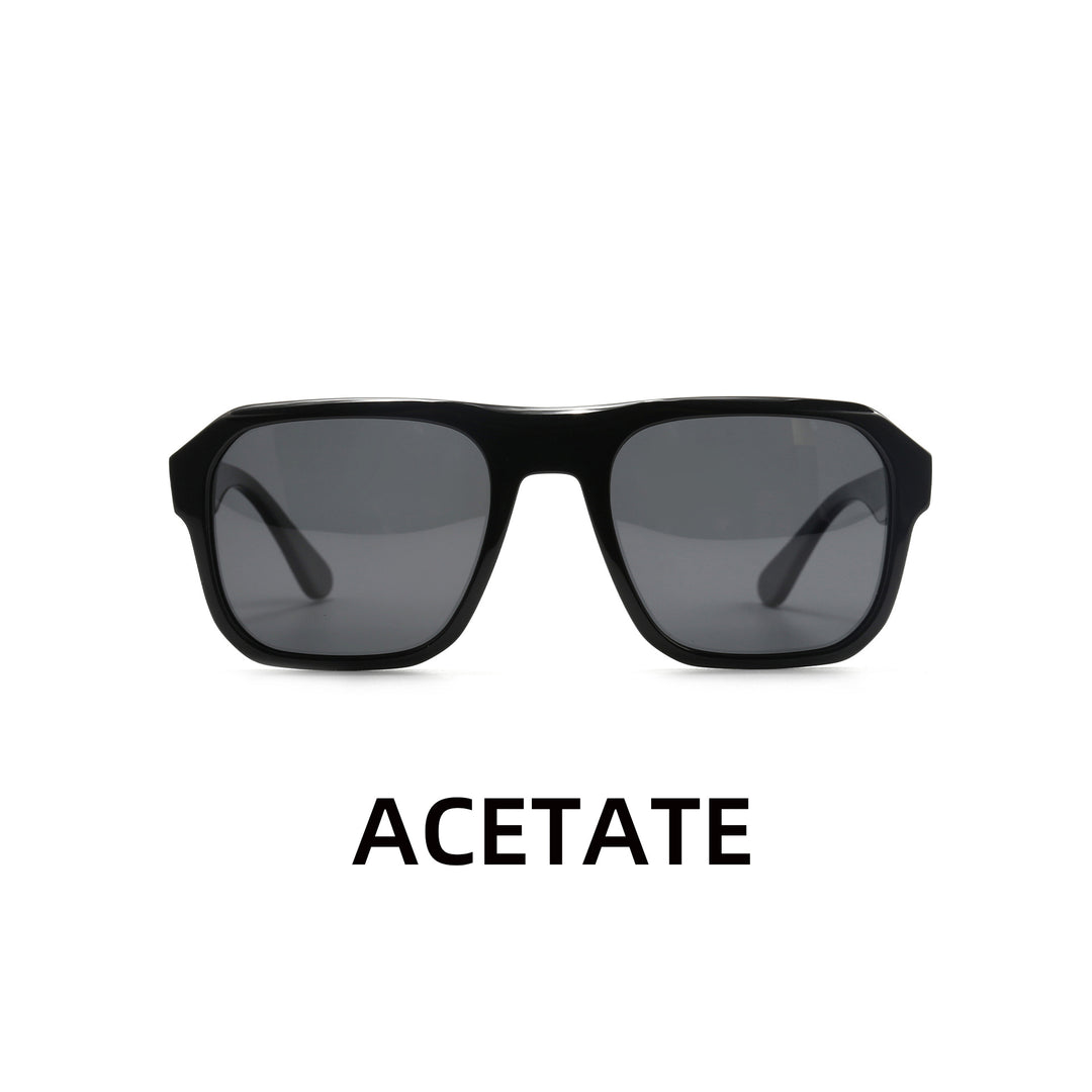 Women's Fashion Sunglasses with Trendy Square Design and Gradient Bowlift
