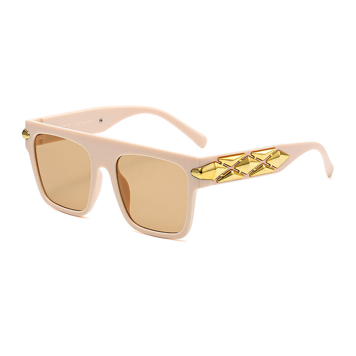 Ladies elegant designer sunglasses with luxurious frame accents Bowlift
