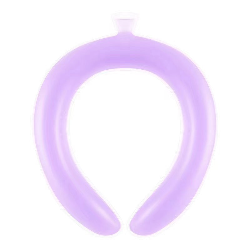 Women's flexible silicone LED neck light for hands-free reading and sports Bowlift