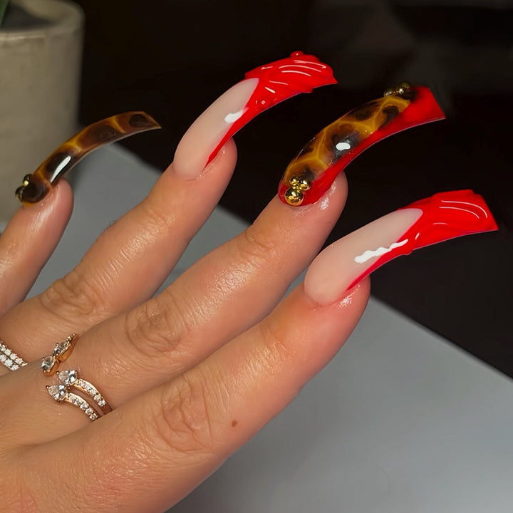 Creative Acrylic Press-On Nail Art Bowlift