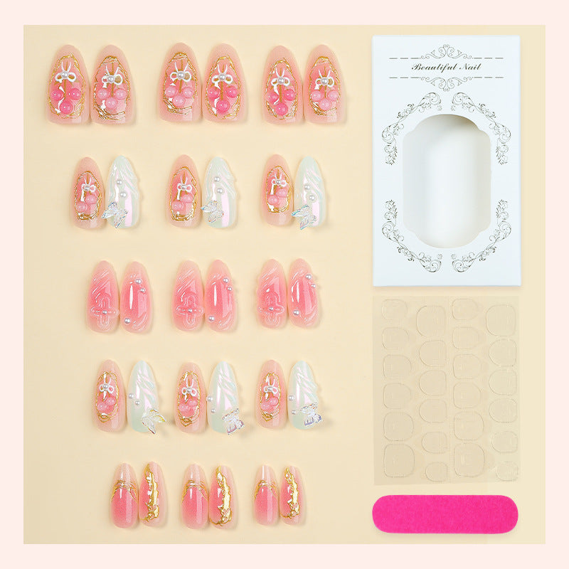 Creative Press-On Nail Art Set Bowlift 1788495618