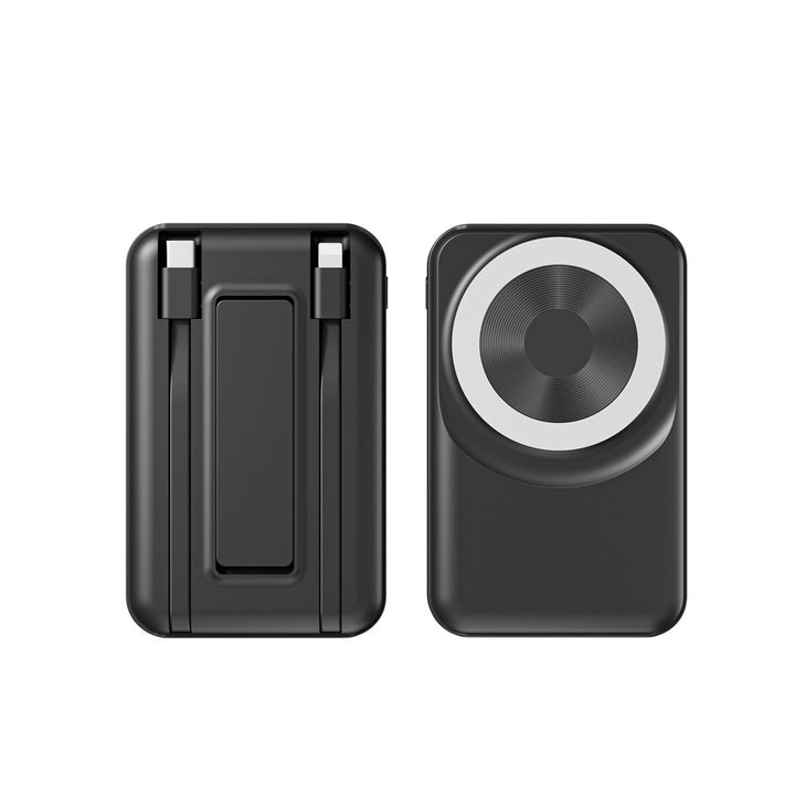 Portable power bank with multifunctional charging options and elegant design Bowlift