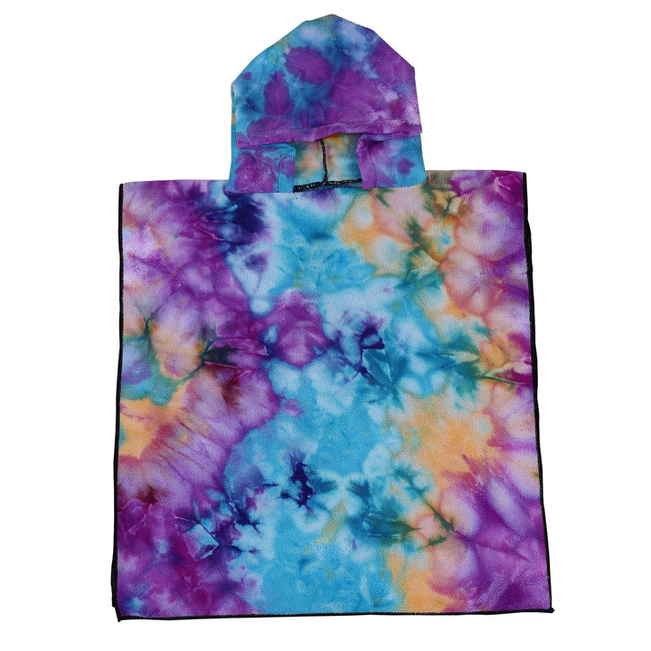 Fluffy Bath Poncho with Hood Bowlift