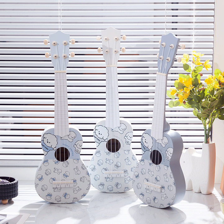 Cartoon-Themed Ukulele Bowlift