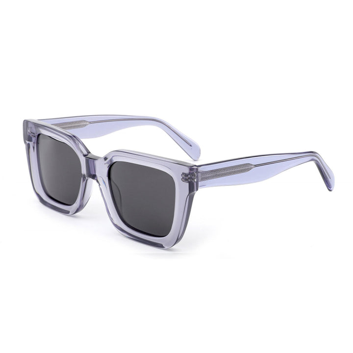 Women stylish square sunglasses with wide frame and UV protection Bowlift
