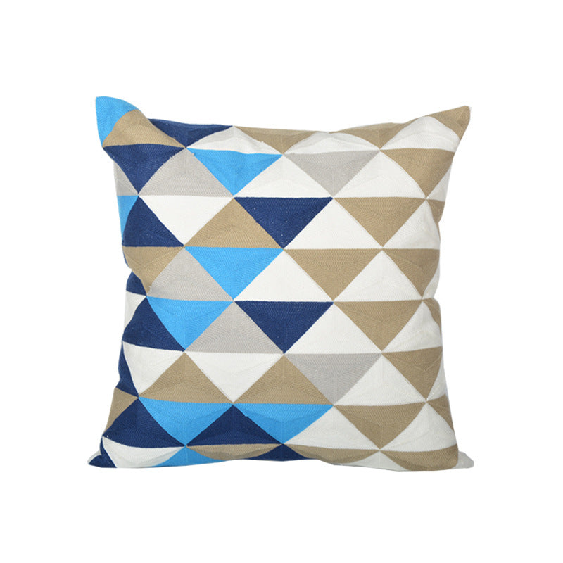 Geometric Pattern Decorative Throw Pillow