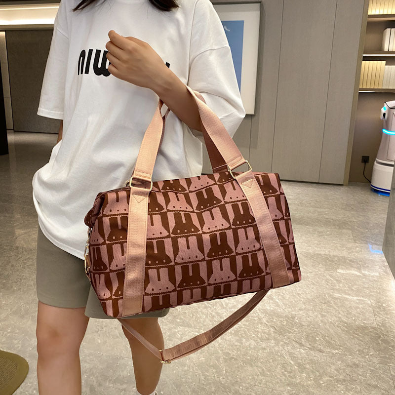 Charming Graphic Travel Duffle Bowlift