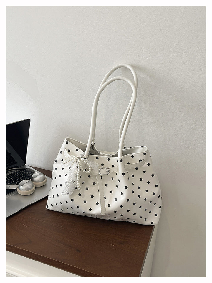 WoChic Polka Dot Tote Bag Bowlift