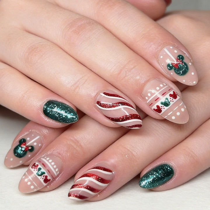 Festive Holiday Nail Art Set Bowlift 1787542570
