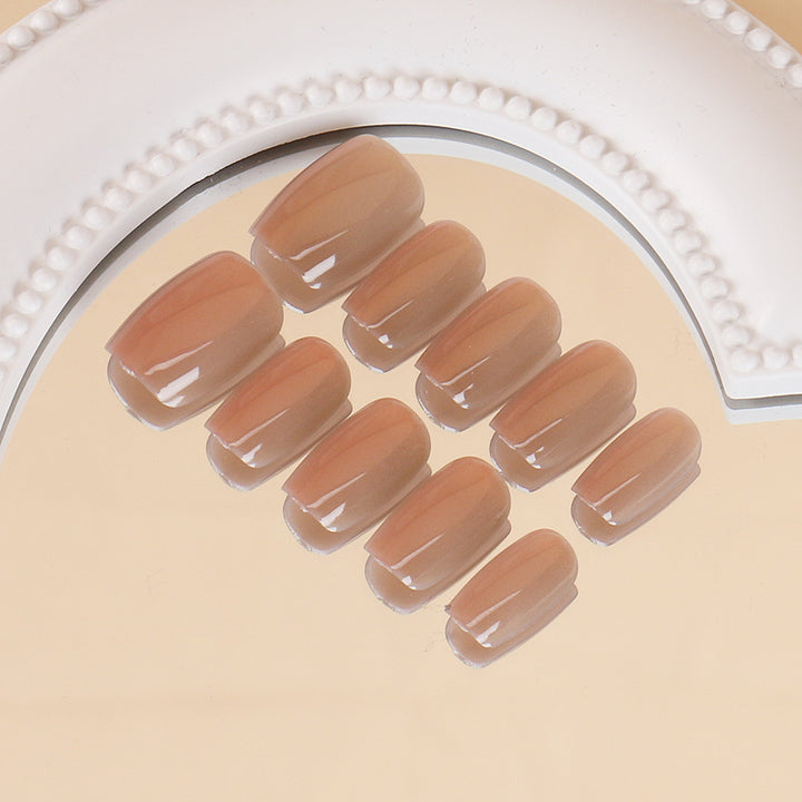 Elegant Sculpted Press-On Nails Bowlift