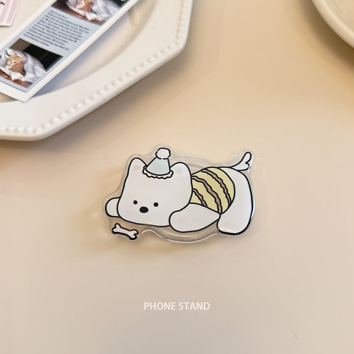 Playful Cat Smartphone Holder Bowlift
