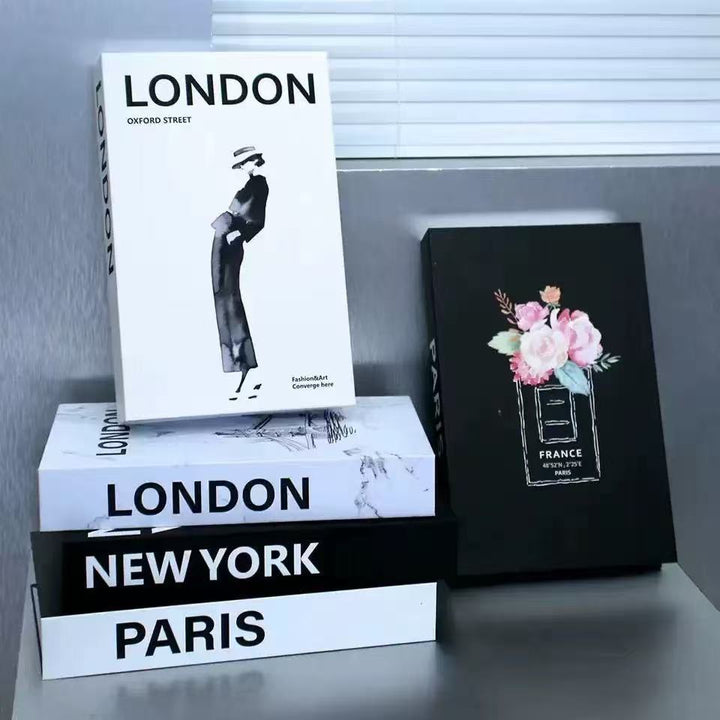 Decorative Hardcover Hidden Storage Book Safe Bowlift