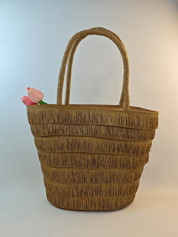 Beach basket with classic sun protection Bowlift